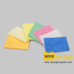 limpieza esponja de celulosa toallitas para la limpieza de la cocina