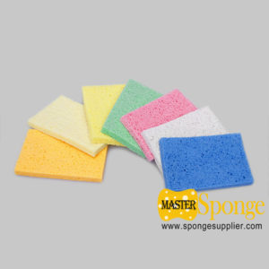 Cellulose sponge cleaning wipes for kitchen cleaning