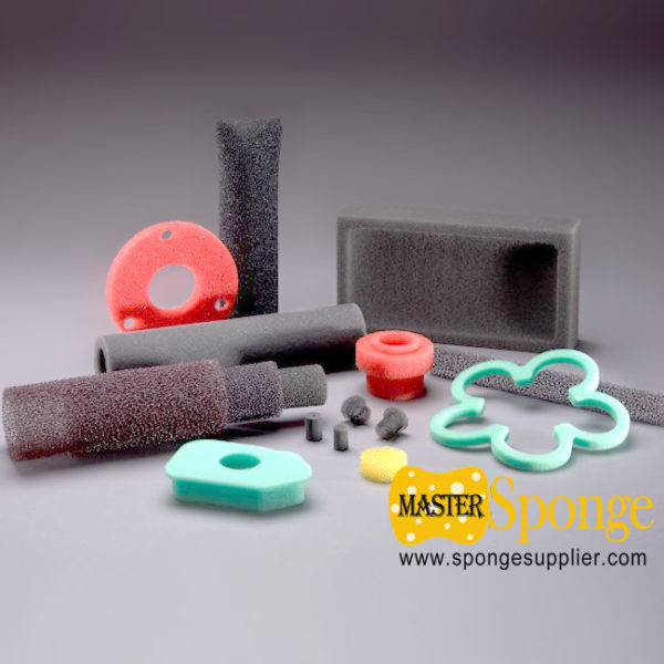 Custom made special-shaped flexible polyurethane PU foam sponge