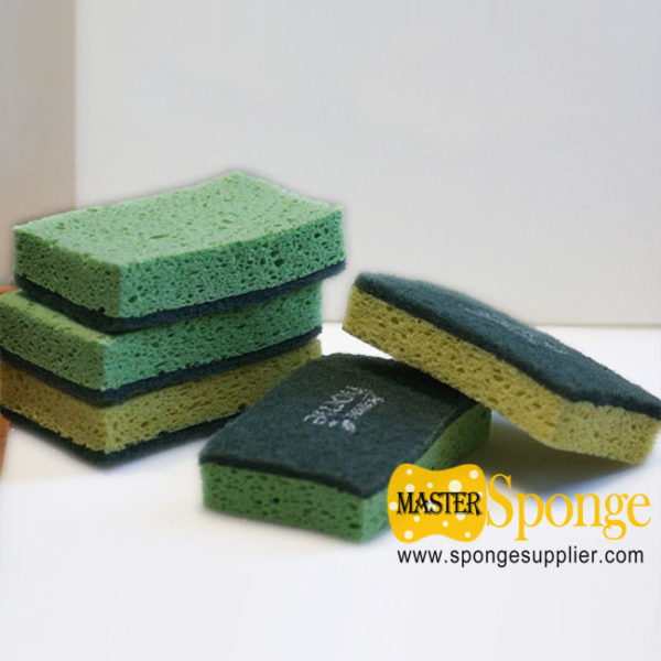 cellulose sponge scouring pad