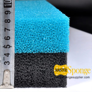 China-fabricados de poros abertos esponja de espuma de filtração aquático compressível