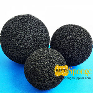 粉末状の活性化木炭炭素 - スポンジ発泡ボール