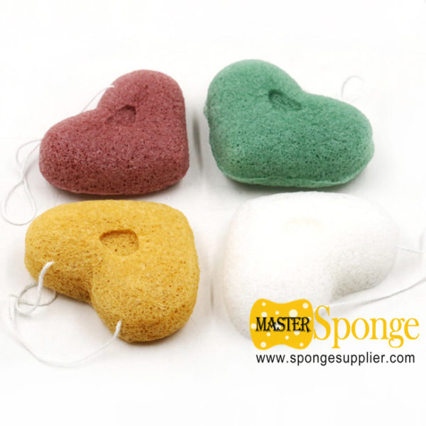 Organic Vegetable Fibre Face Cleaning Konjac sponges Konnyaku Facial Sponge