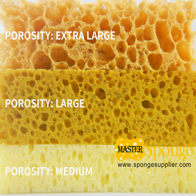 polyuréthane à base de polyéther muti-usages comparaison de la porosité de la mousse céramique