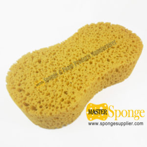 vacuum compressed eight shape large porosity auto care car wash sponge