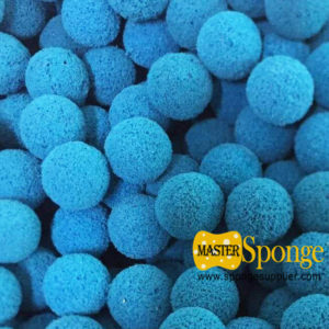 16-32mm small size rubber foam ball for condenser cleaning